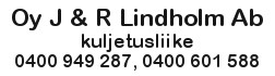 Oy J & R Lindholm Ab logo
